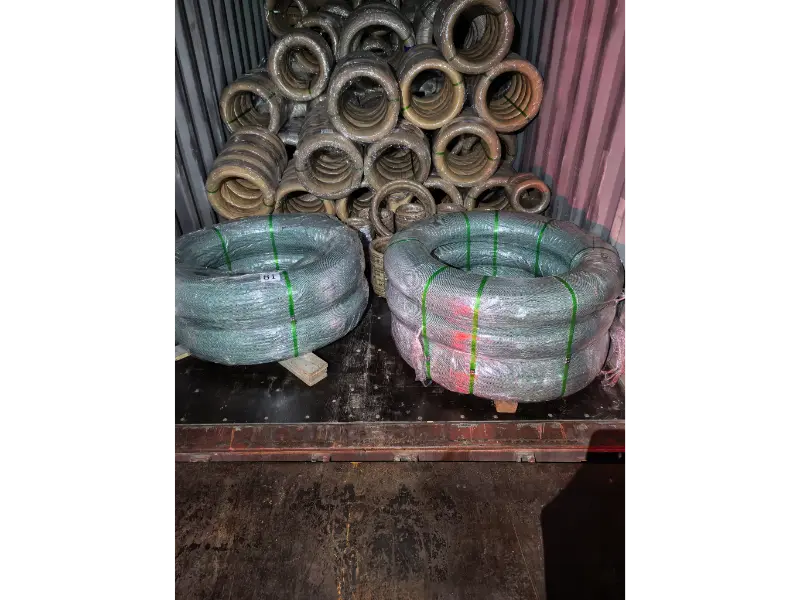 Nowa dostawa drutów ze stali nierdzewnej do Dingyan w Tajlandii w listopadzie